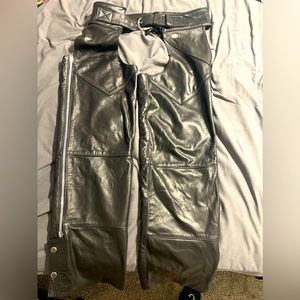 Genuine Harley-Davidson Women’s Leather Chaps Medium